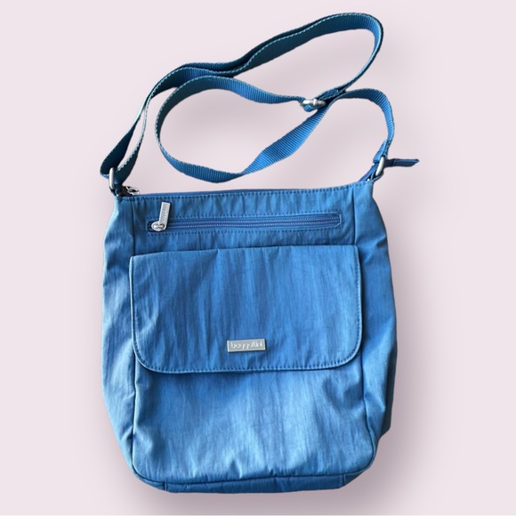 NWOT Baggallini Crossbody Travel Bag Slate Blue